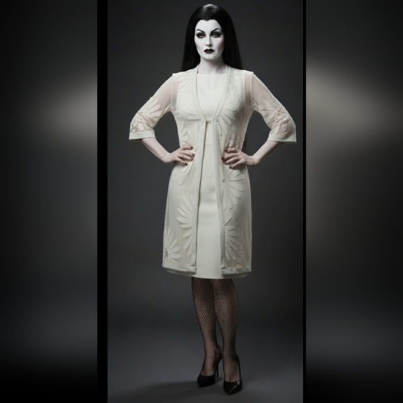 Vintage 50s Dress Set S - Picture 2 of 12